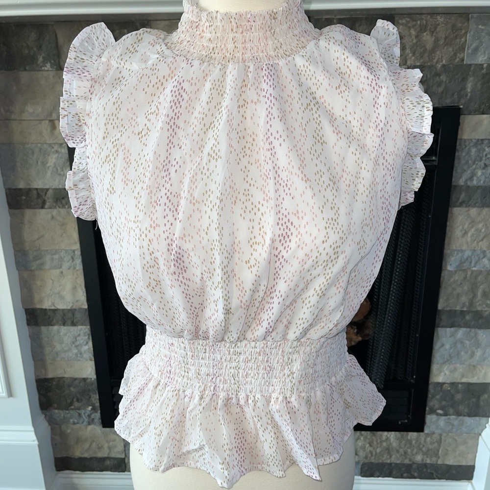 Juniors size Large Sleeveless Blouse NWOT - Picture 2 of 8